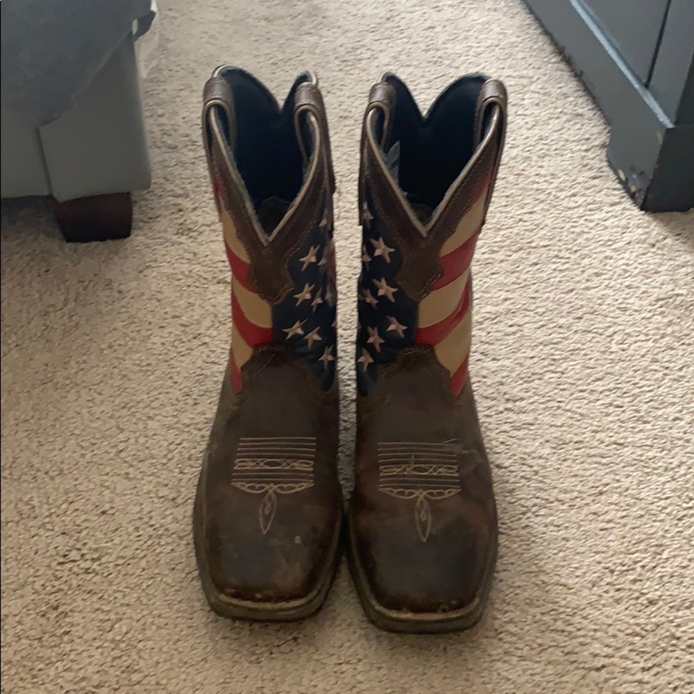 American Flag Cowboy boots
